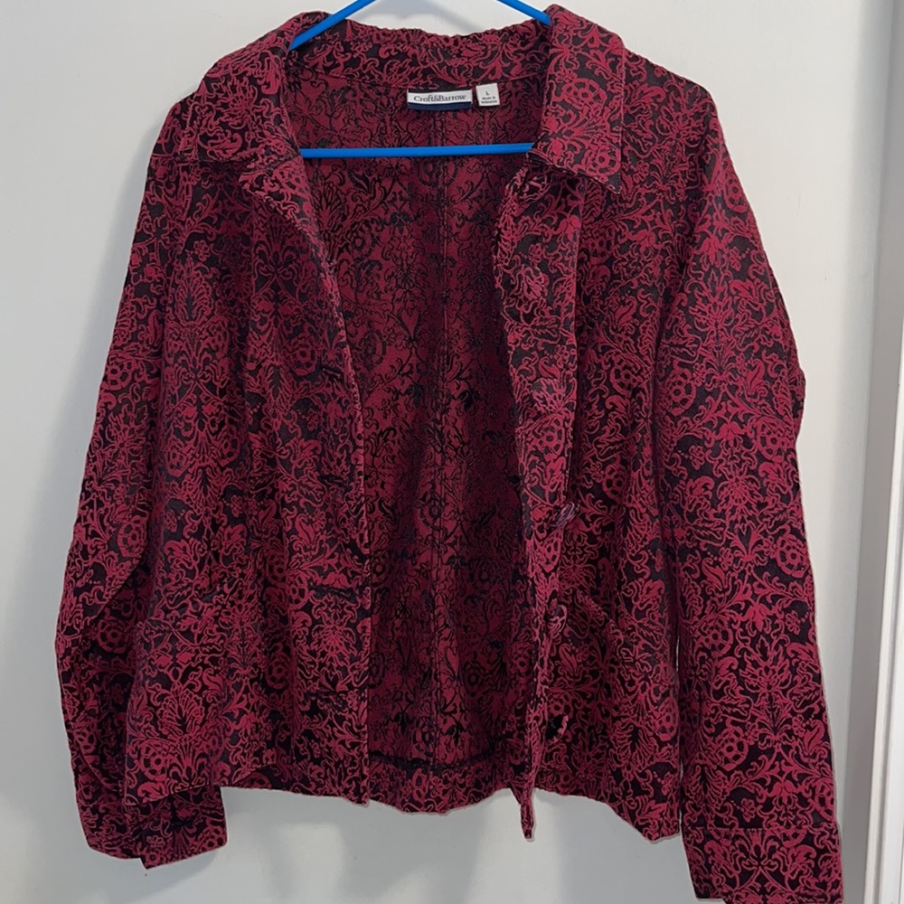 Vintage Croft & Barrow Button Up Jacket/Blazer - Picture 5 of 5